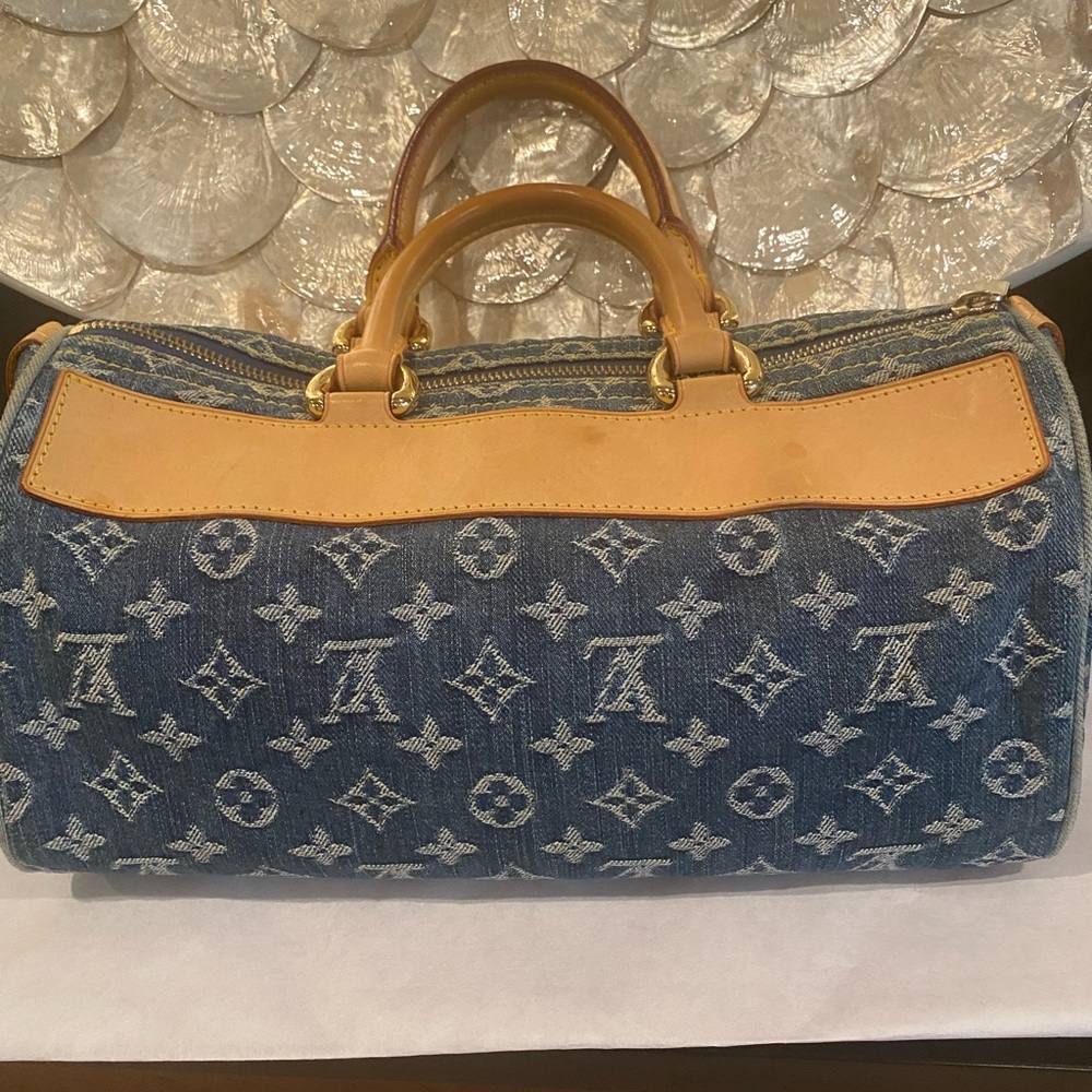 2005 Louis Vuitton Denim Neo Speedy Bag - Picture 4 of 12